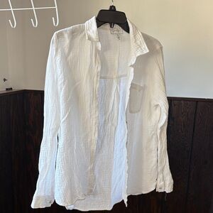 White Button-Up Shirt
